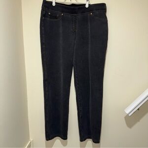 Women’s Nygard Slim Indigo Dark Wash Straight Leg Jean Jeggings Size: XL 18-20